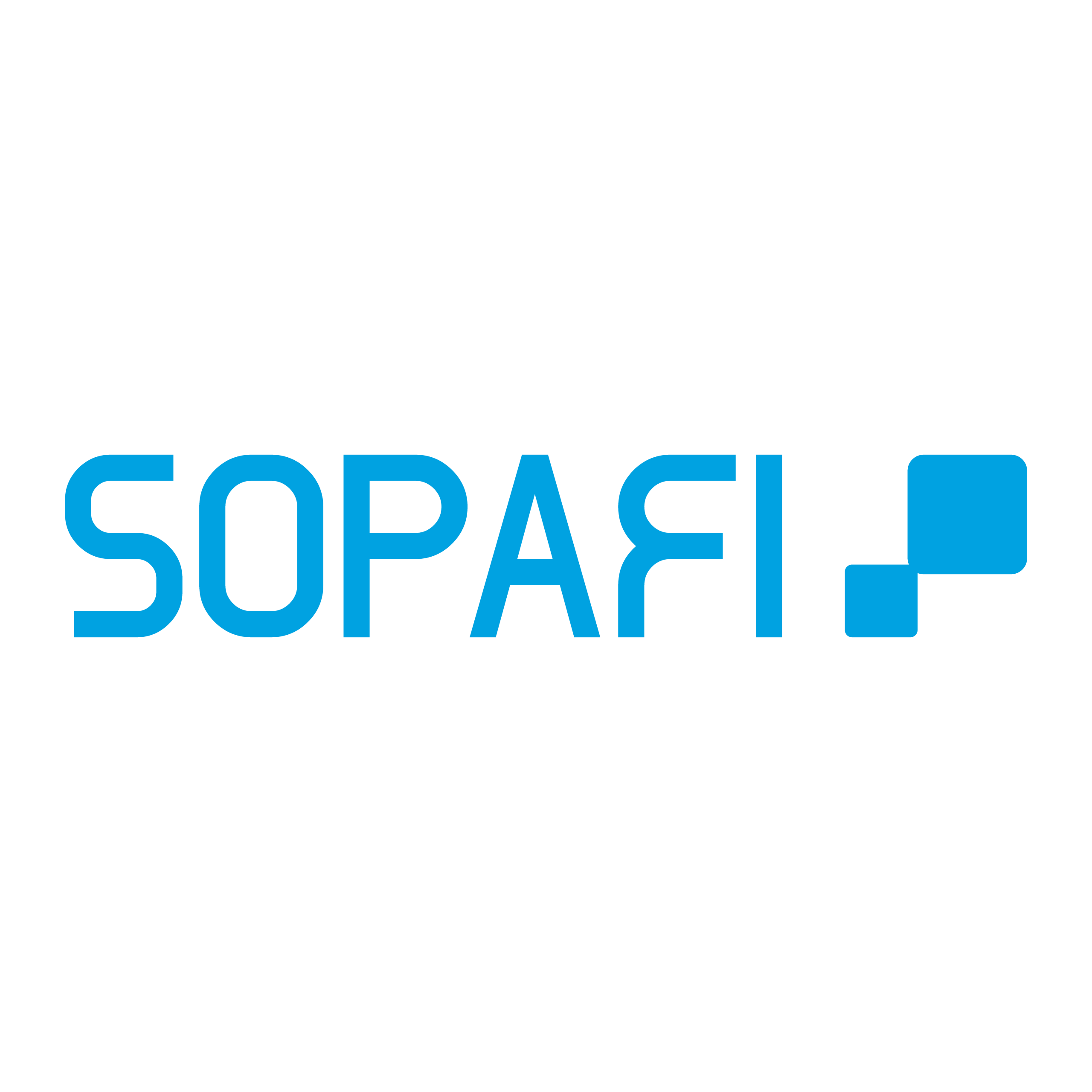 Logo SOPAFI Bleu RVB