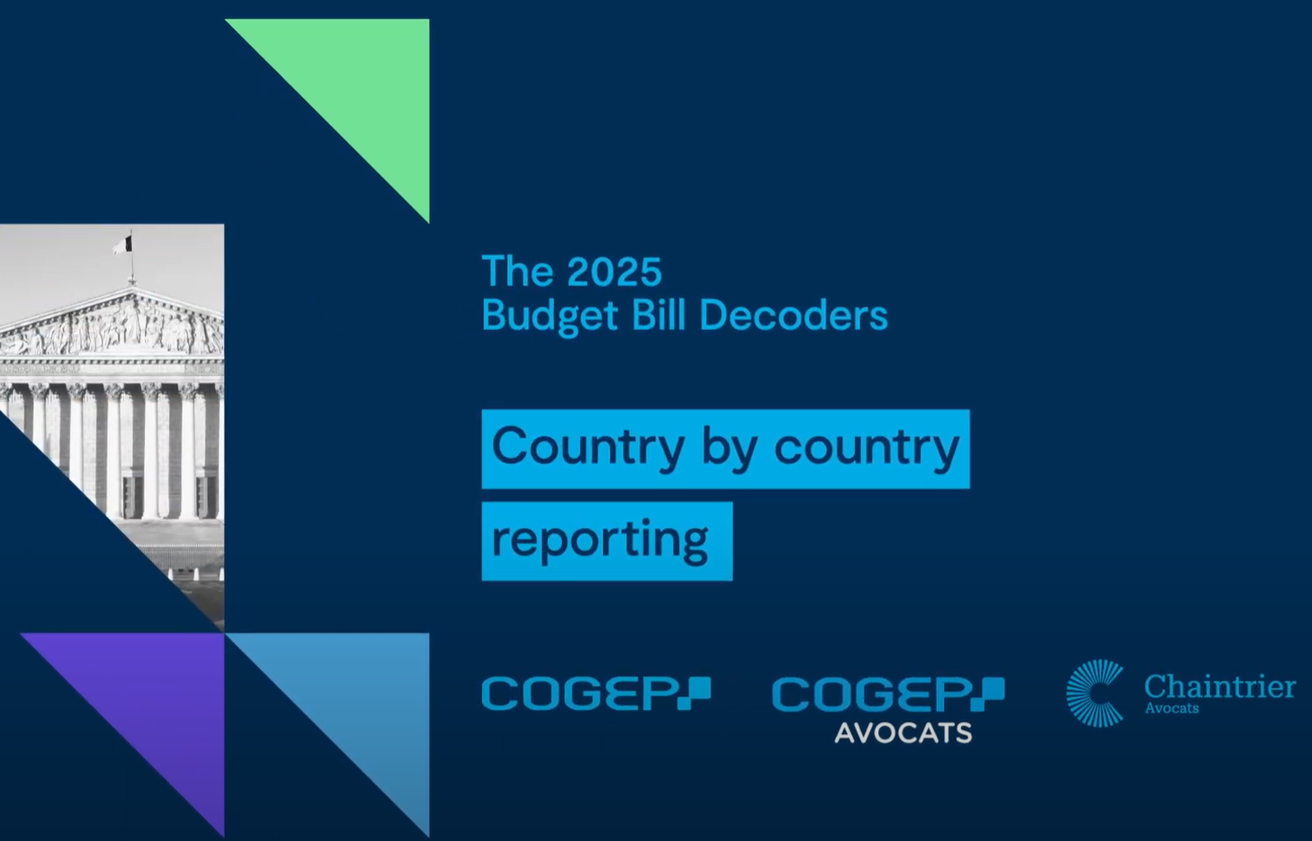 Country by country reporting