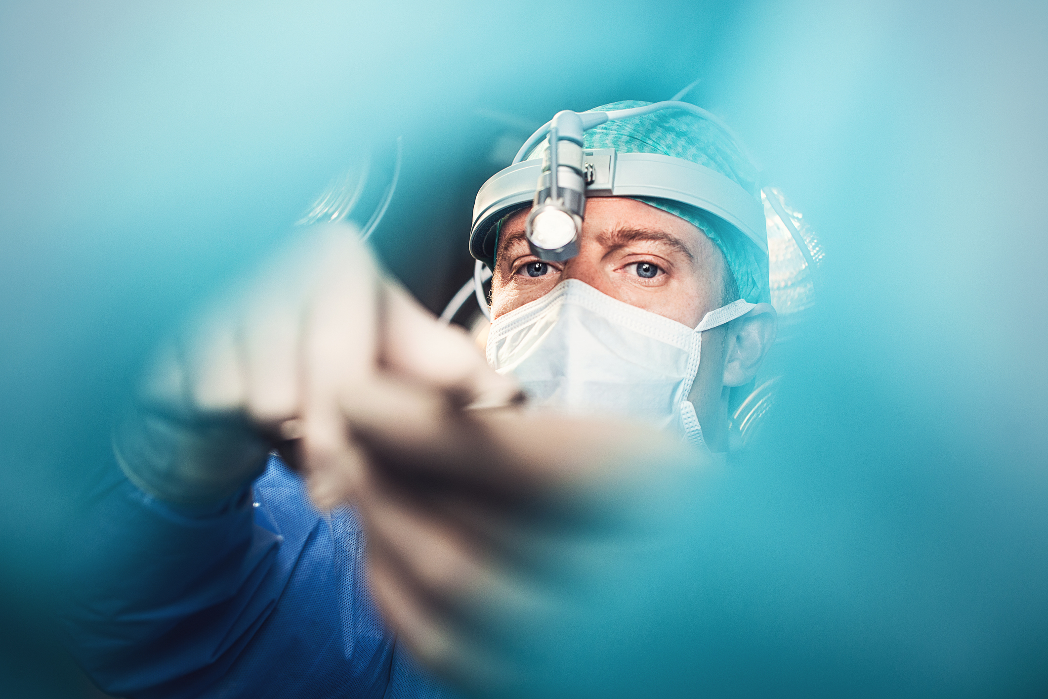 Doctor doing surgery