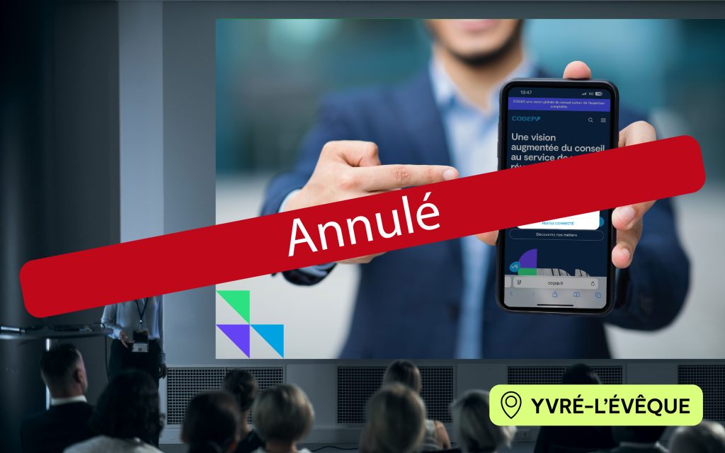 Visuel conférence site YVRÉ L'EVÊQUE annulée